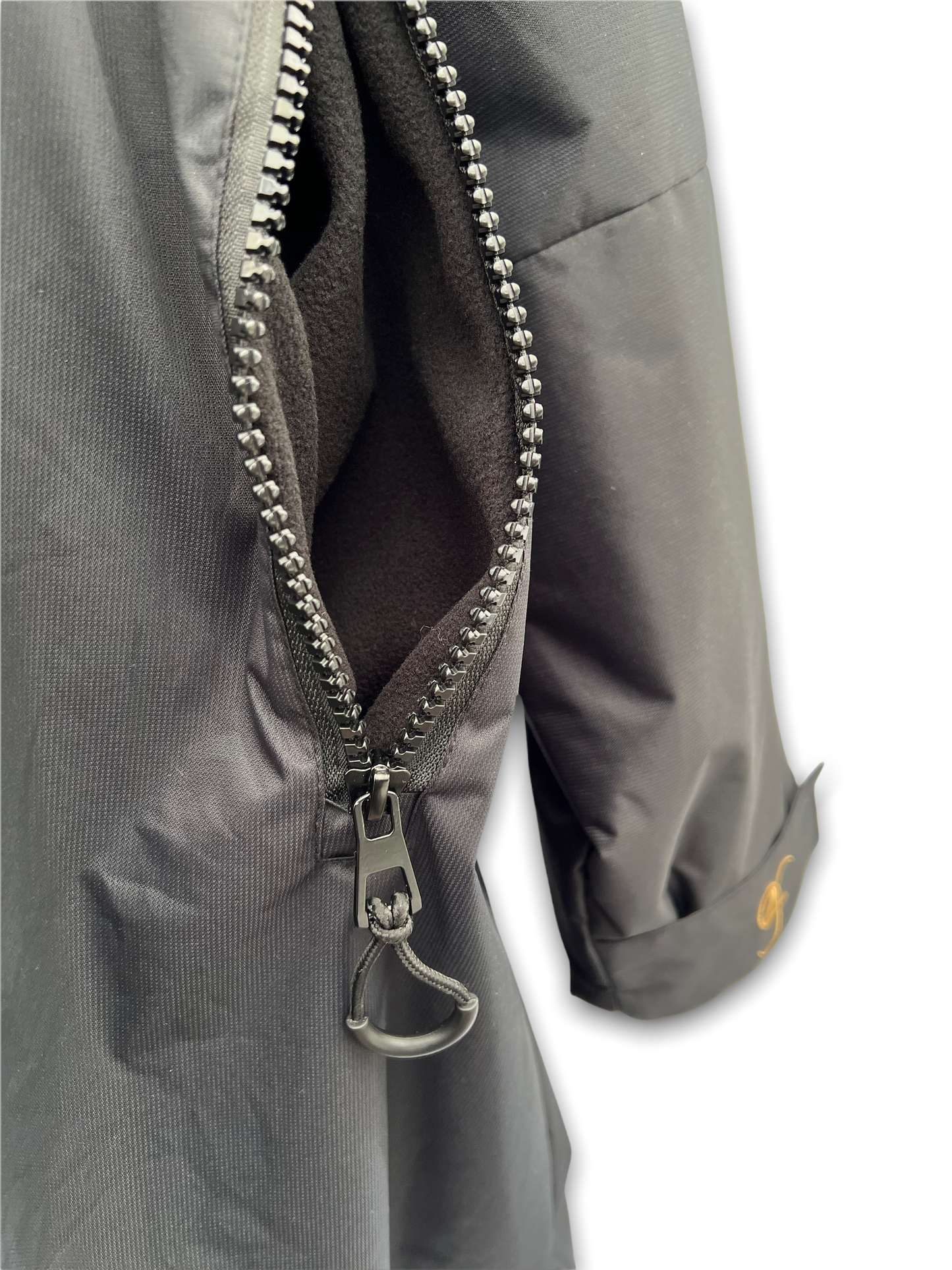 GF Large Dry Beach Changing Robe, Sherpa Fleece Lining - Waterproof, Windproof Oversized Coat - Swimming - Water-sports