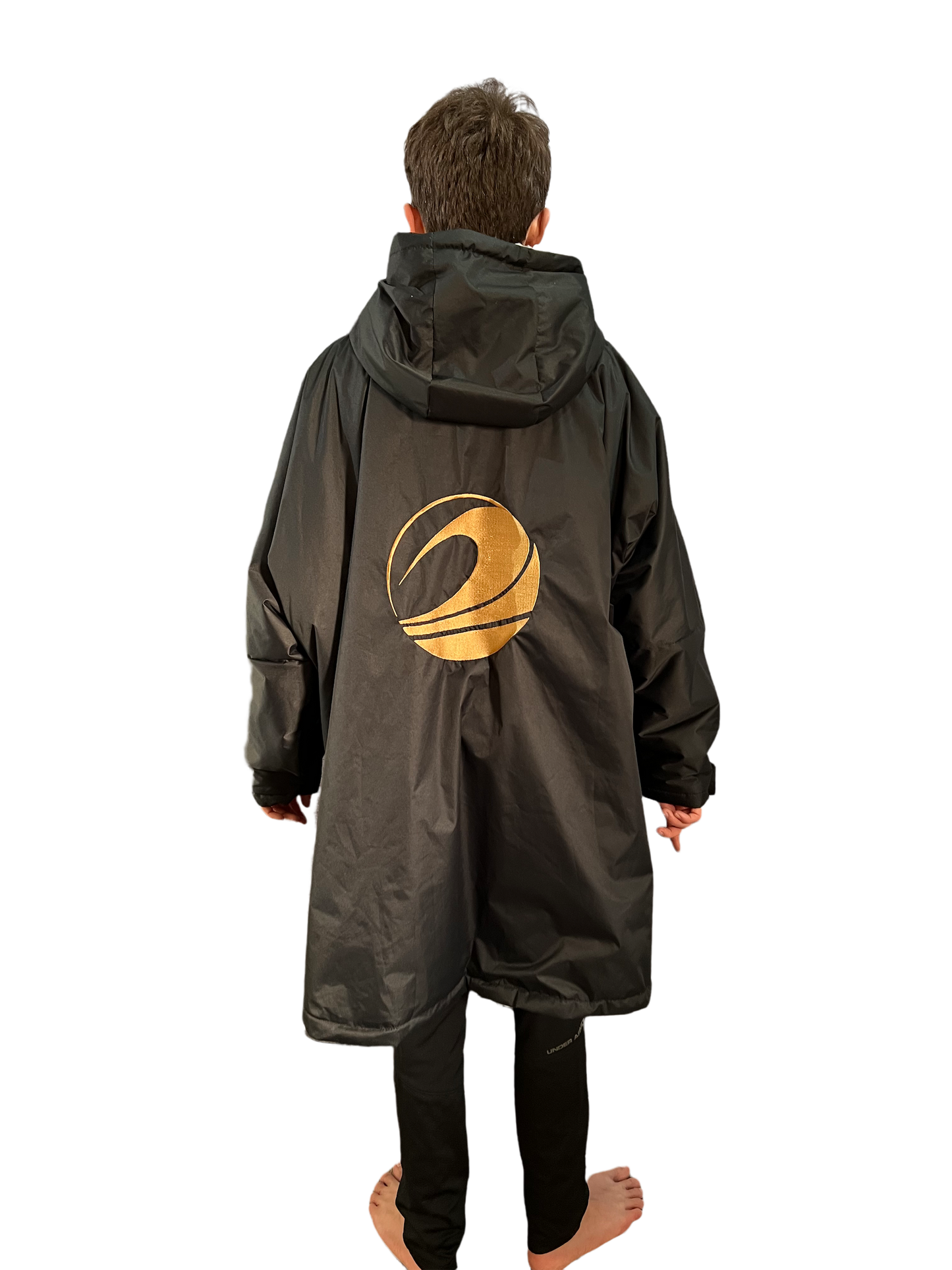 GF Large Dry Beach Changing Robe, Sherpa Fleece Lining - Waterproof, Windproof Oversized Coat - Swimming - Water-sports