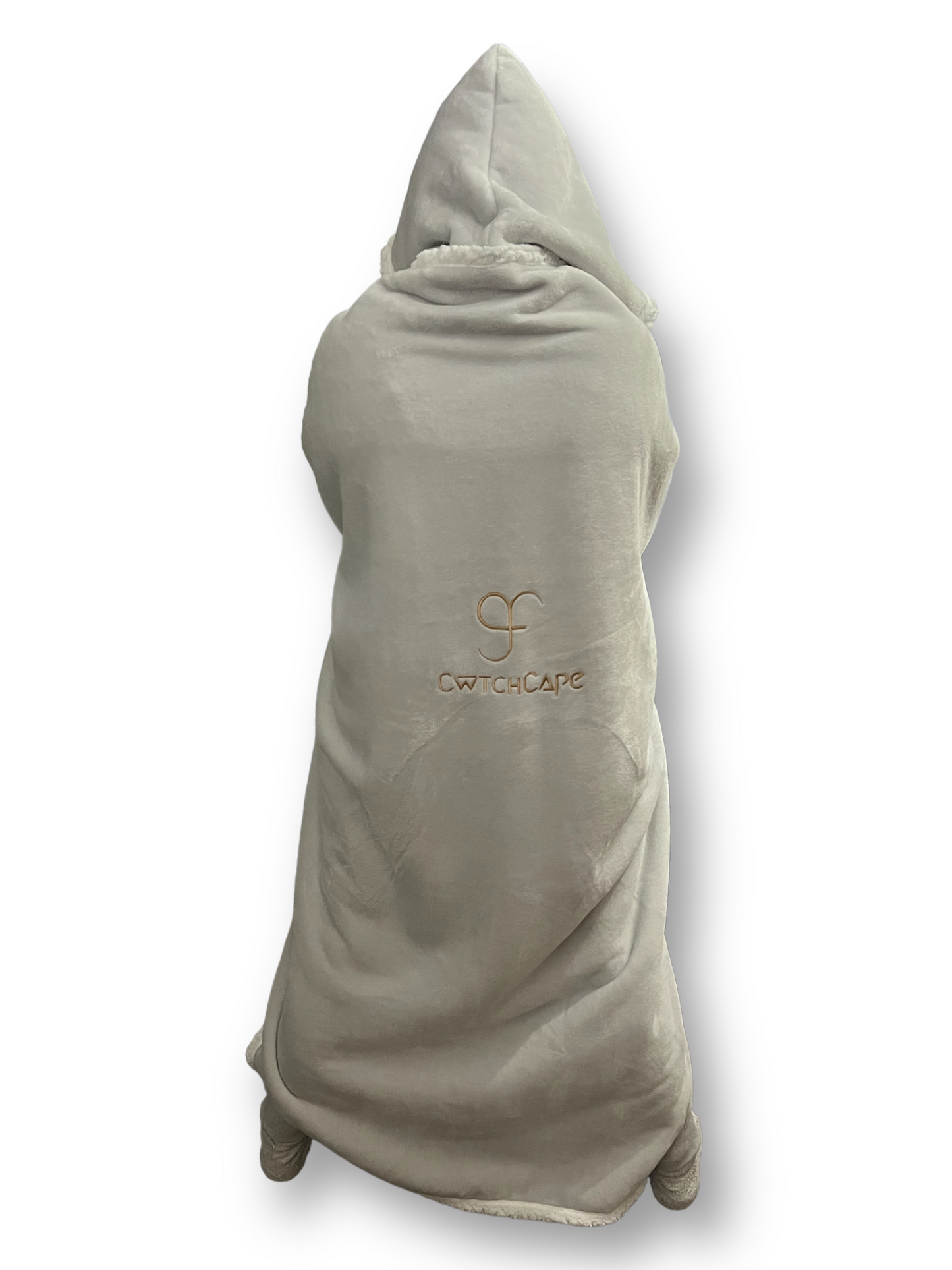 CwtchCape Sherpa fleece hoodie walkie blanket Adult 1 size fits all - 4 Colours