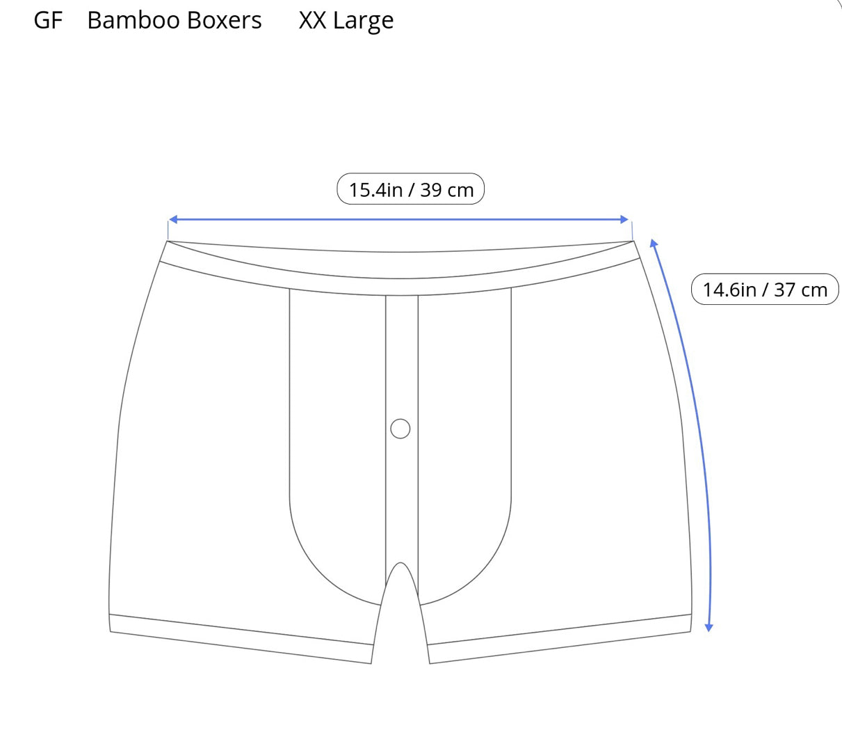 GF Bamboo 3 pairs x Boxer Shorts Super Soft Seamless