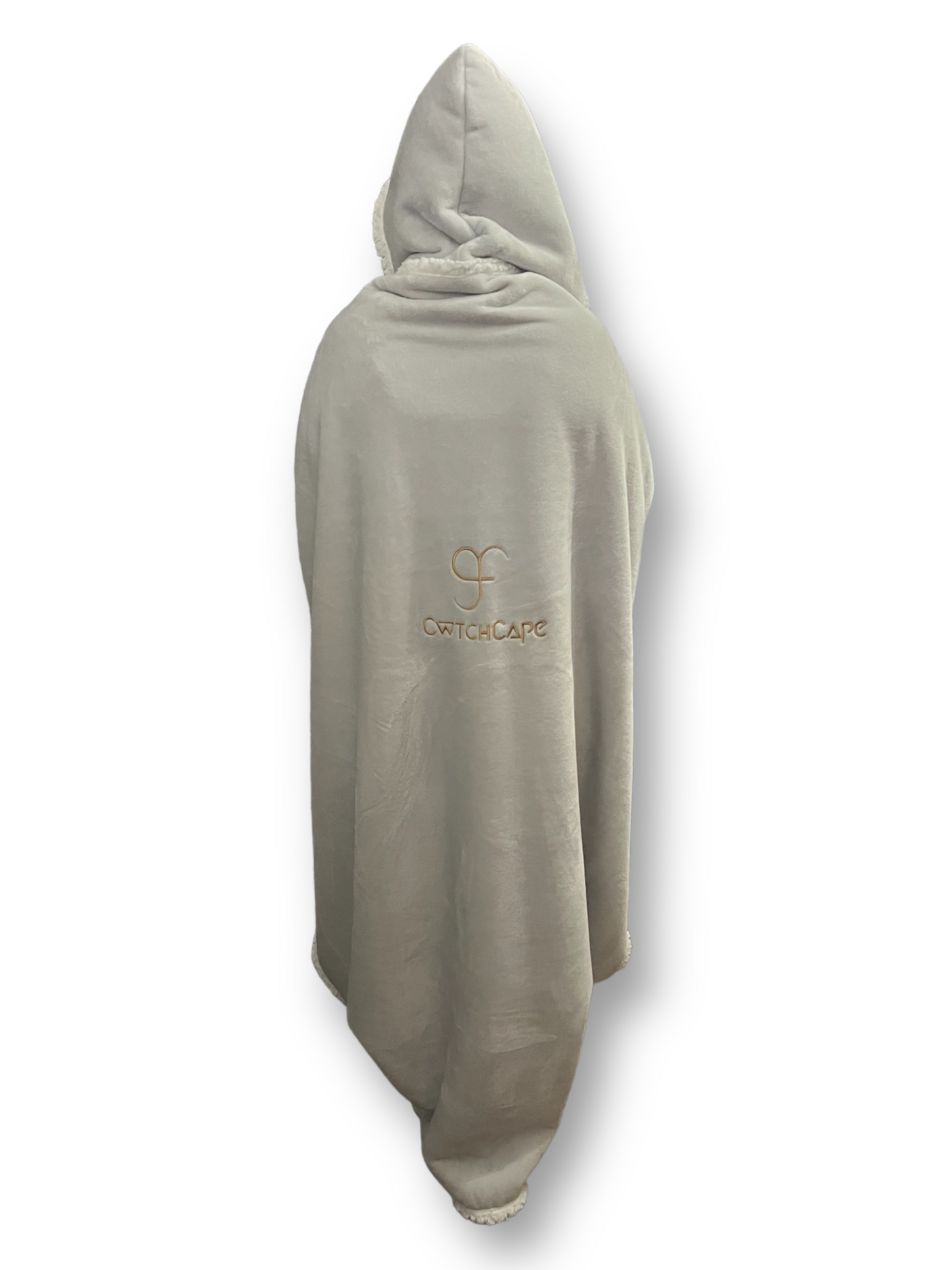CwtchCape Sherpa fleece hoodie walkie blanket Adult 1 size fits all - 4 Colours