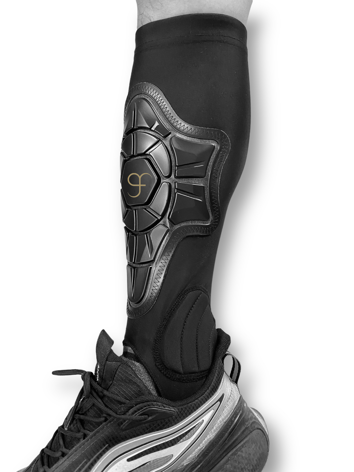 GF Sports Shin & Ankle Pads Reactive Protection Technology Comfortable Compression fit