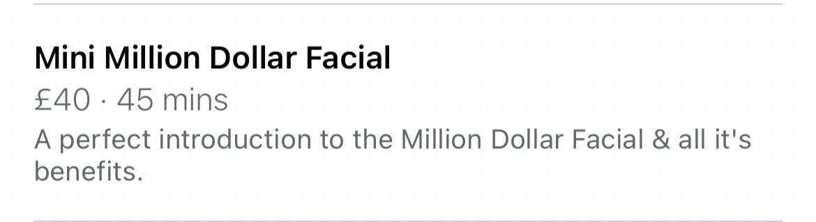 HP Auction 30 minute back Swedish neck & shoulder massage plus a Million Dollar 45 minute mini Facial
