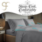 Moonshadow Grey bamboo bedding set