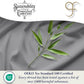 Moonshadow Grey bamboo bedding set