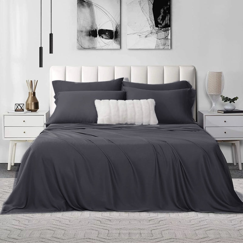 Slate Noir Bamboo Bedding Set