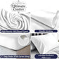Lunar White bamboo bedding set
