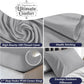 Moonshadow Grey bamboo bedding set