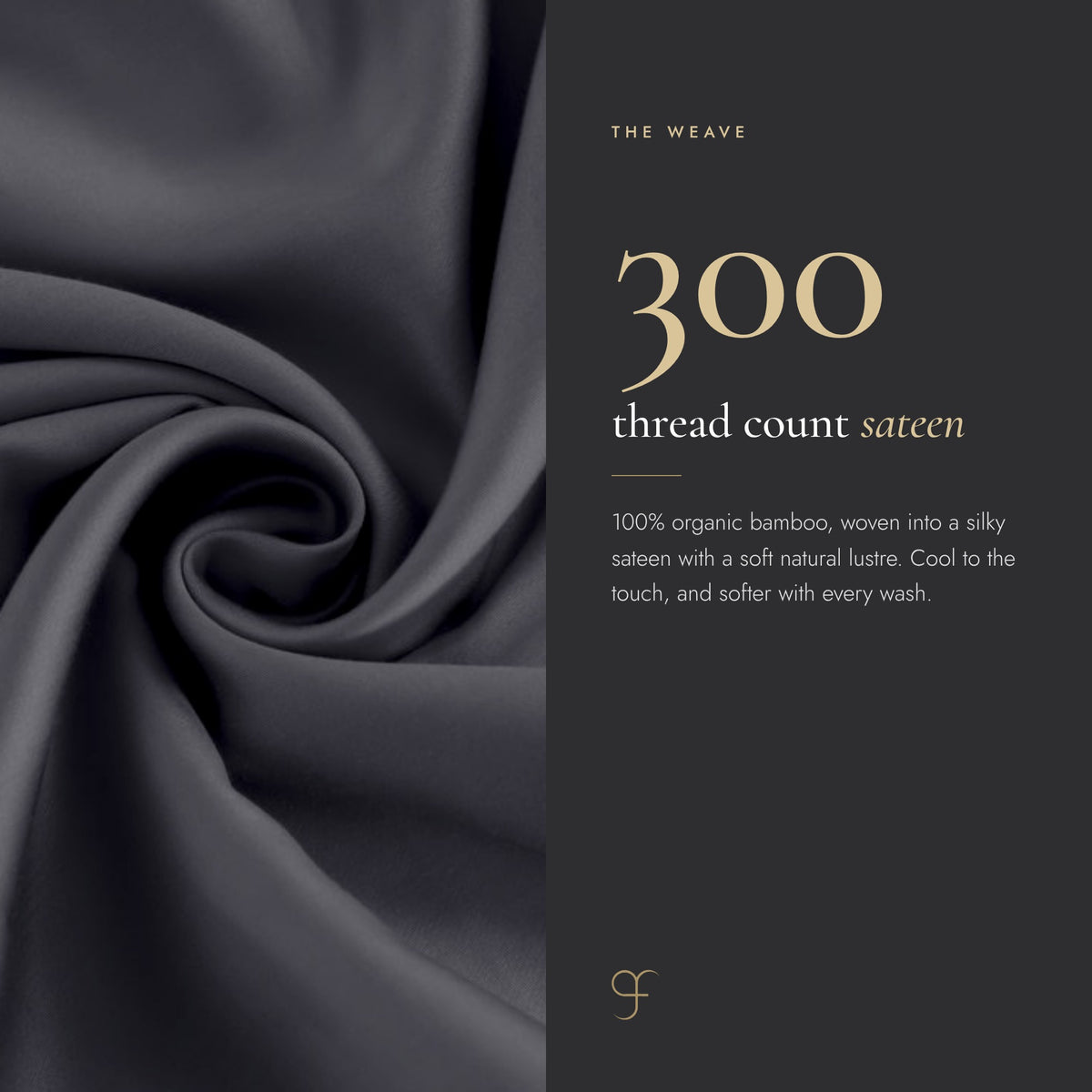 Slate Noir Bamboo Bedding Set