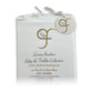 Pure White Bamboo Cot Bed Bedding Set
