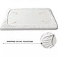 Pure White Little Argonaut bamboo cot bed set by Golden Fleece