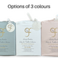 Bamboo cot bed set in Pure White, Light Pink and Light Blue
