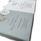 Light Blue Little Argonaut bamboo cot bed set by Golden Fleece