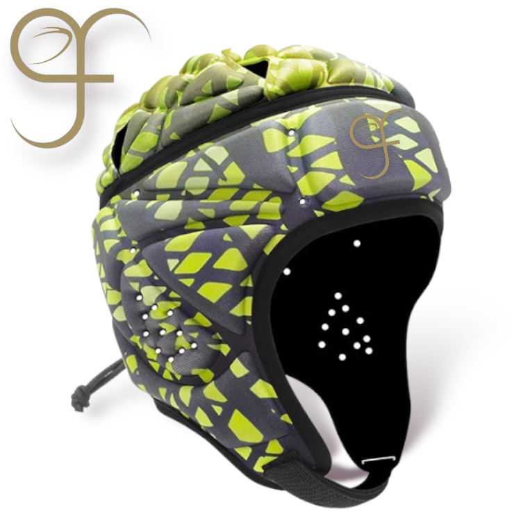 Sports Head Guards, Ages 6 - 16 years Protective Headgear, Padded Scrum Cap Helmet for Head Protection for Rugby