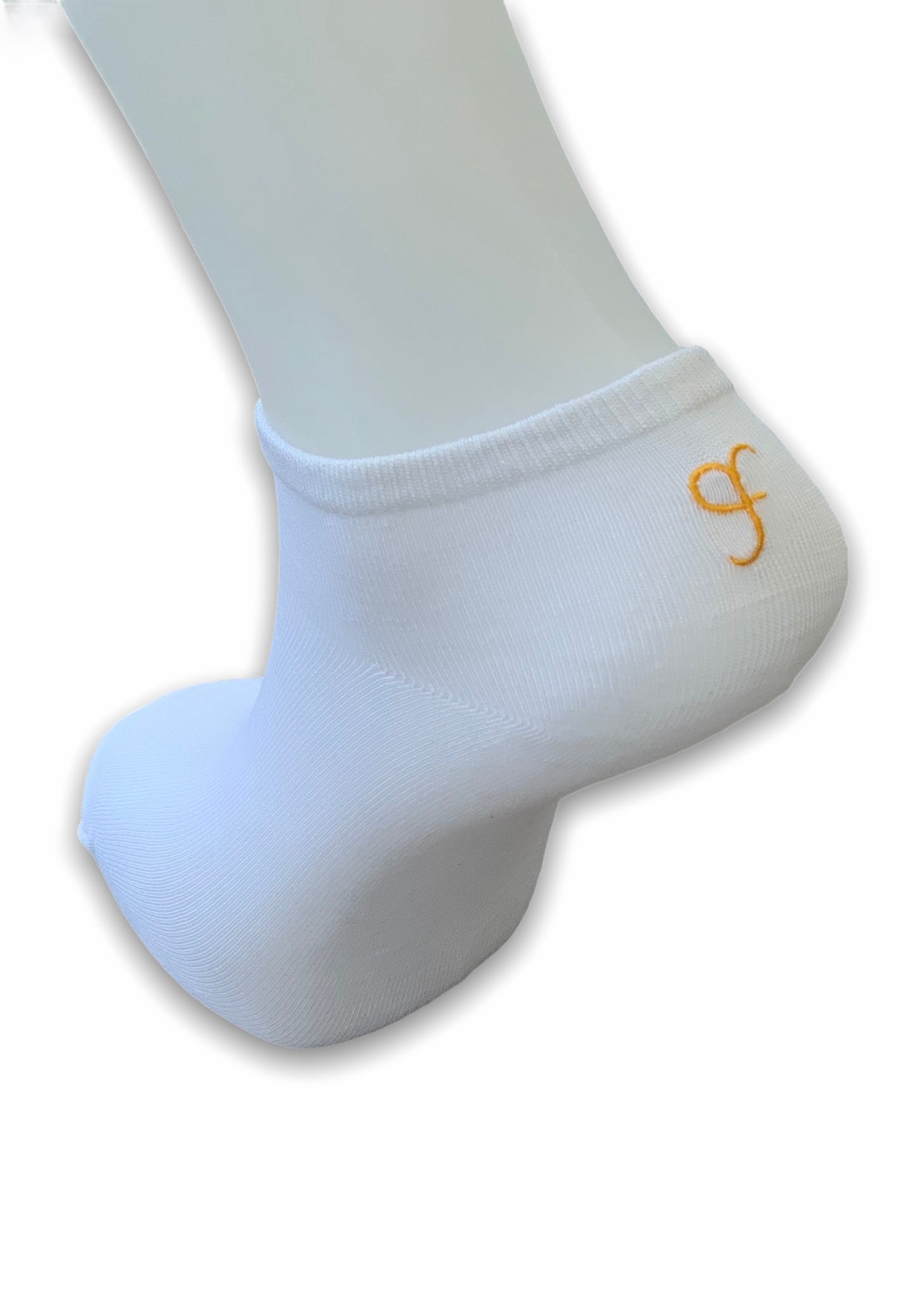 Bamboo White Ankle Socks 6 pairs UK size 6 - 20