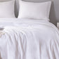 Golden Fleece 100% Organic Bamboo pillowcases x 2 option Grey or White